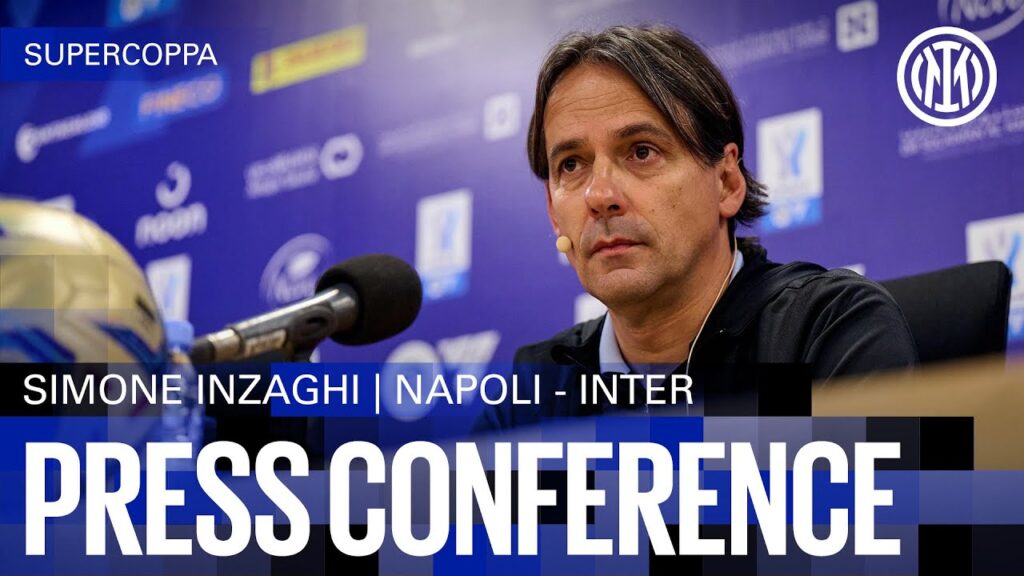 NAPOLI - INTER | PRE-MATCH PRESS CONFERENCE LIVE powered by @leovegasnews 🔴🎙️⚫🔵