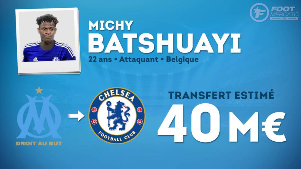 Officiel : Michy Batshuayi signe à Chelsea !