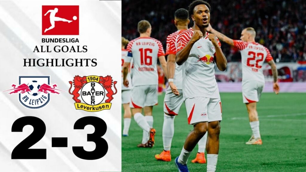 Leipzig gegen Bayer Leverkusen 2-3 Highlights Bundesliga 23/24 Lois Openda Tor | Lois Openda goal