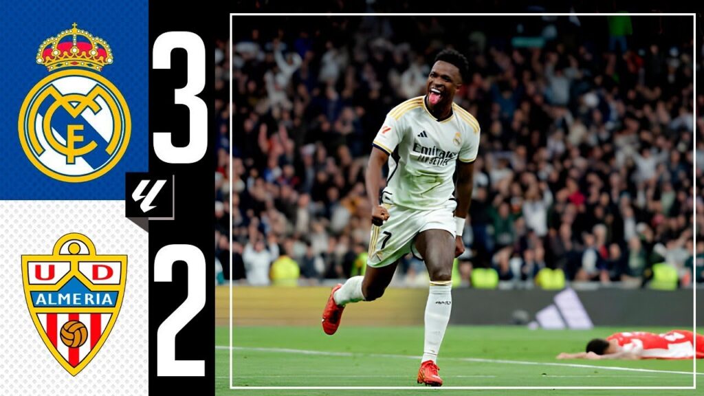 Vinícius Júnior Goal | Vinícius Júnior Hoy | Real Madrid vs Almería 3-2 Resumen y Goles | LaLiga