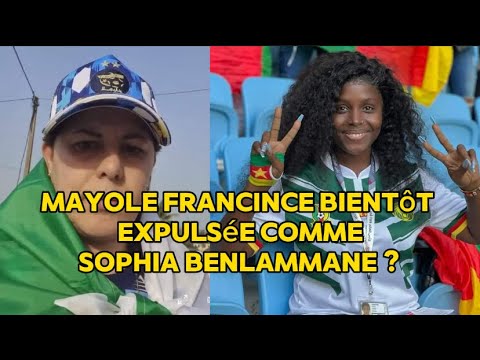 Mayole Francine menacée d’expulsion en côte d’ivoire après la supportrice Sophia Benlemmane