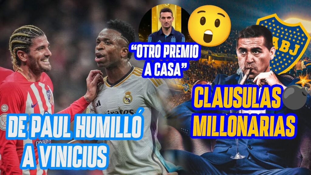 MÁS MILLONES para BOCA | DE PAUL DOMÓ a VINI | El premio a SCALONI | Classics Sports