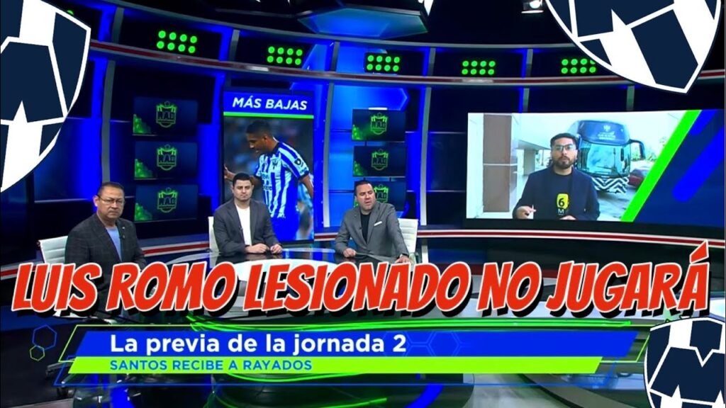 🚨Luis Romo NO estará para el Partido Santos vs Rayados por LESIÓN 🚨🔥 🚨Luis Romo NO estará para el Partido Santos vs Rayados por LESIÓN 🚨🔥