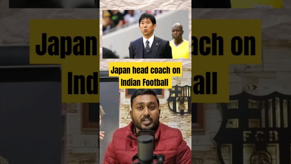 Hajime Moriyasu on Indian Football #indianfootball #shorts