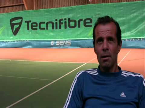 Carlos Rodriguez talks about the partnership between his Tennis Academy and Tecnifibre