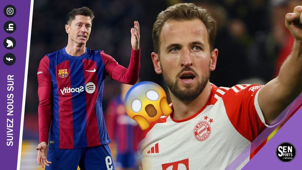 🚨Harry Kane promet l’enfer à Robert Lewandowski !