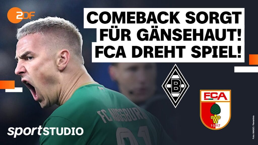 Borussia Mönchengladbach – FC Augsburg | Bundesliga, 18. Spieltag Saison 2023/24 | sportstudio