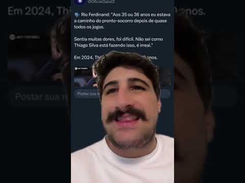 FERDINAND se ESPANTA com THIAGO SILVA