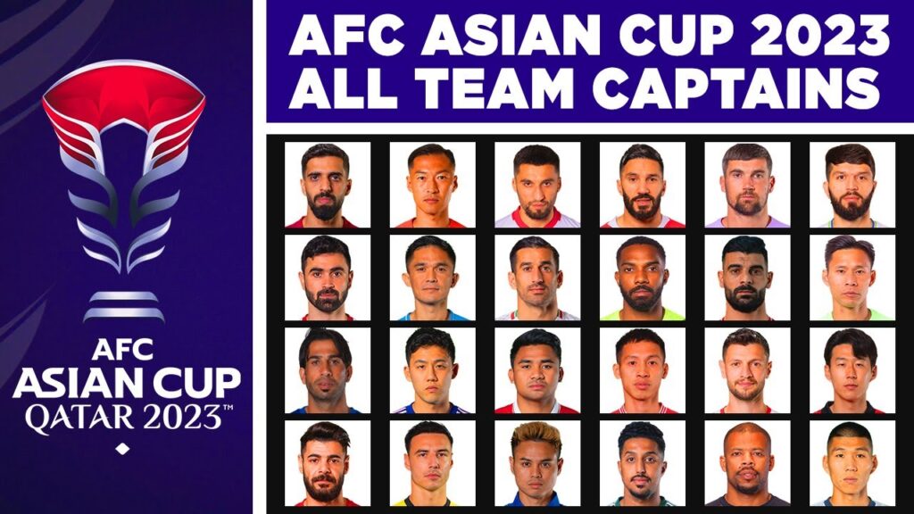 All Team Captains : AFC Asian Cup 2023 - All Captains Of 24 Teams AFC Asian Cup 2023 Qatar