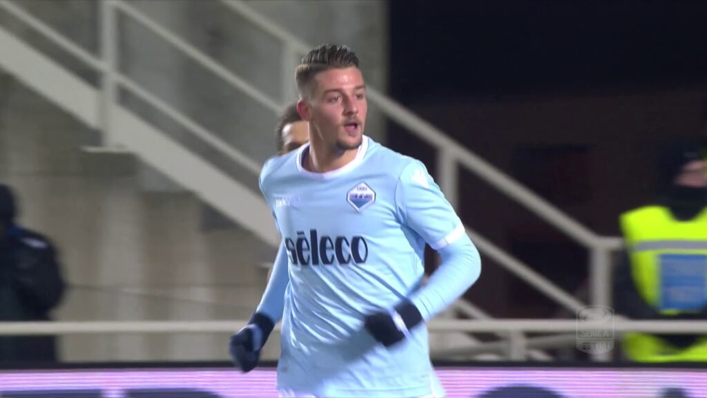 Il gol di Milinkovic Savic (27') - Atalanta - Lazio 3-3 - Giornata 17 - Serie A TIM 2017/18