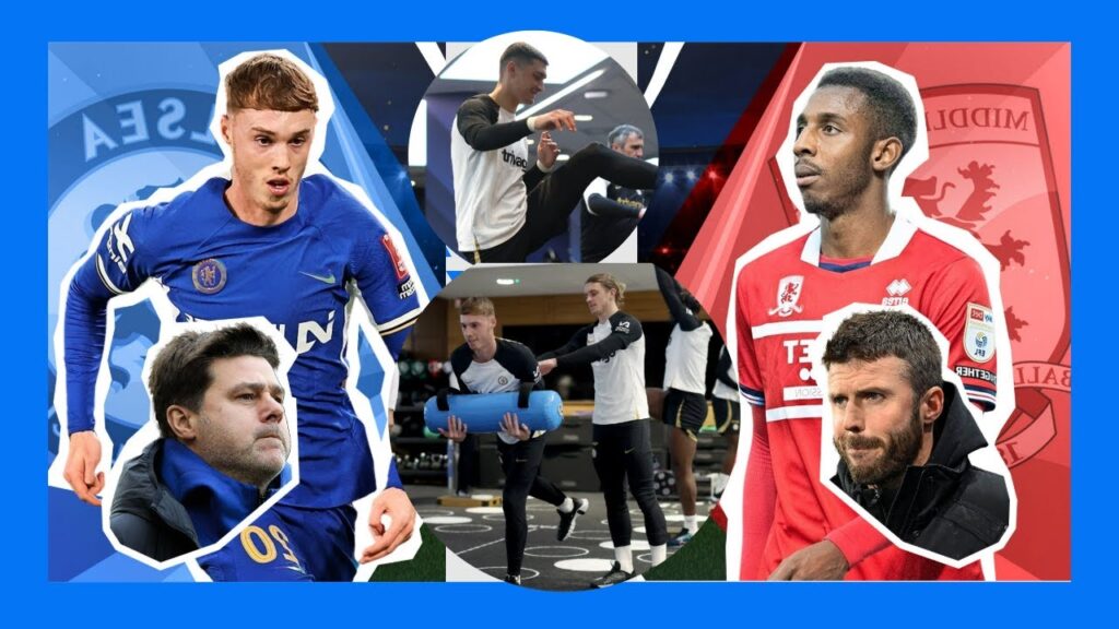 Chelsea preparations ahead of the second leg of our Carabao Cup semi-final against Middlesbrough❤️‍🔥