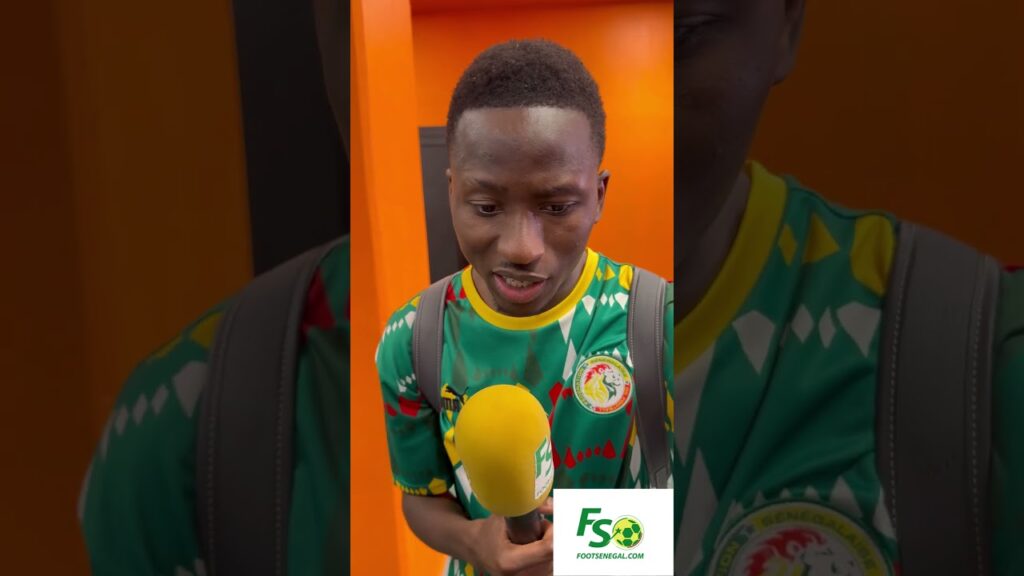 Réaction de Pape Matar Sarr après la victoire contre Cameroun
