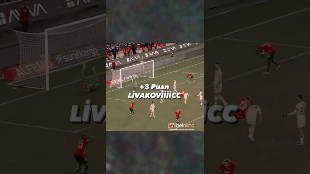 Dominik Livaković son anda kurtarışı Gaziantep maçı #livakovic