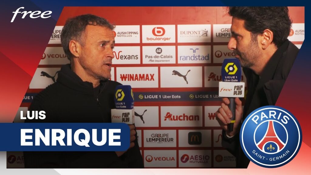 Lens/PSG - L. Enrique : "Un match très intelligent" - BORD-TERRAIN
