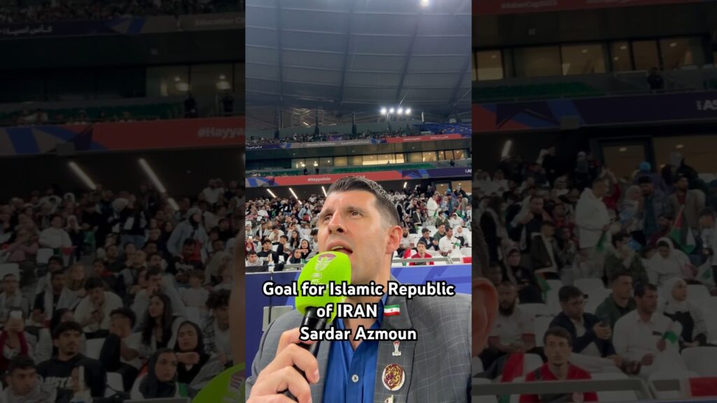 Goal for IR of IRAN 🇮🇷Sardar Azmoun #footballshorts #iran #iranian #azmoun #irani #asiancup2023