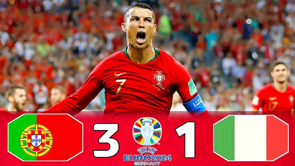 Portugal vs Italy 3-1 | Ronaldo Brace EURO 2024 Qualifiers Highlights & Goals • Portugal Tadi Malam