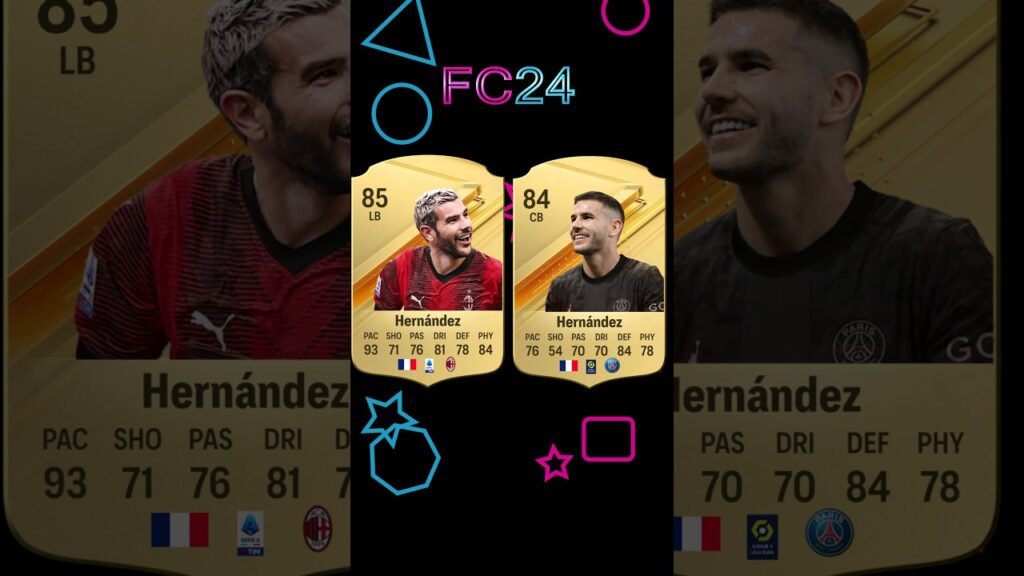 💨 Theo Hernández VS 💪 Lucas Hernández - 🕹️ FIFA Evolution