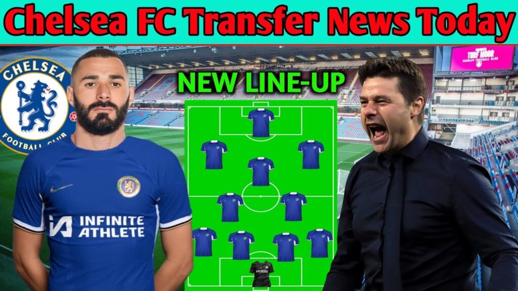 Chelsea Transfer News Today - Chelsea Strongest Lineup With Karim Benzema Under Pochettino- EPL 2024