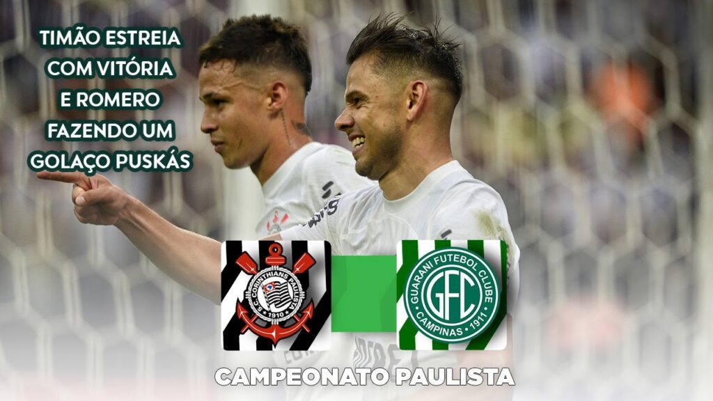 GOLAÇO DE BIKE DO ROMERO | Corinthians 1 x 0 Guarani | Melhores Momentos | Paulistão 2024