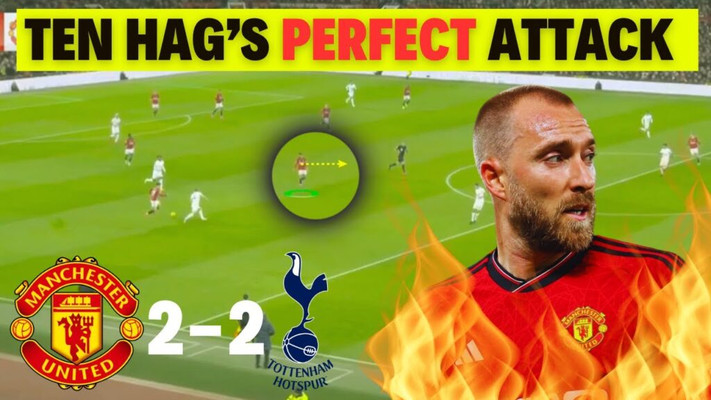 How Bruno Fernandes Created Hojlund's Goal vs Tottenham...