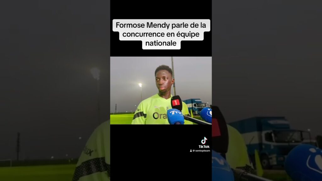 Formose Mendy,le joueur du Fc Lorient, s’exprime sur la concurrence en équipe nationale