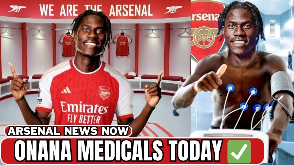 ALL AGREED Amadou Onana To Complete Medicals Today In London! Arsenal News Now