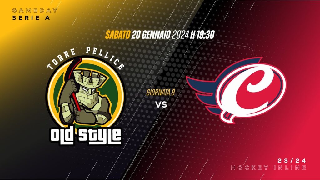 HOCKEY INLINE SERIE A 2023/2024 - QUALIFICATION ROUND - GIORNATA 1 - OLD STYLE vs CITTADELLA HOCKEY