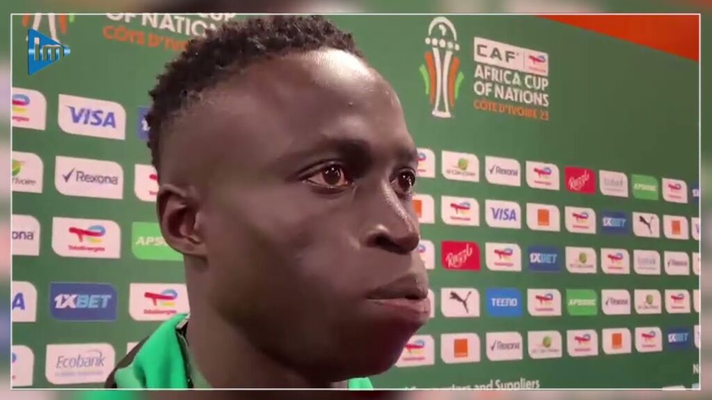 Krépin DIATTA après la première sortie des lions de la Téranga