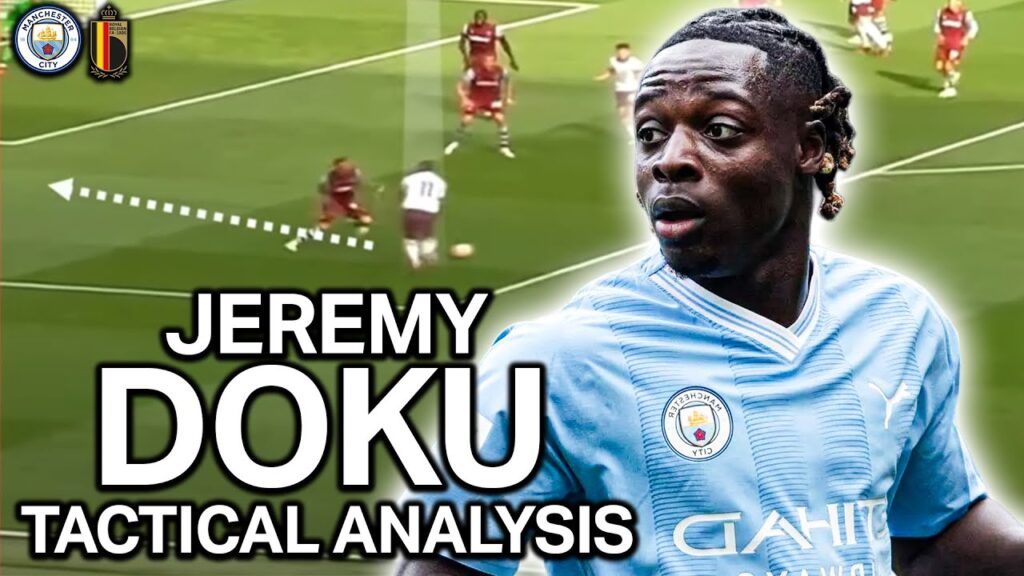 Jeremy Doku Tactical Analysis | Manchester City | Belgium