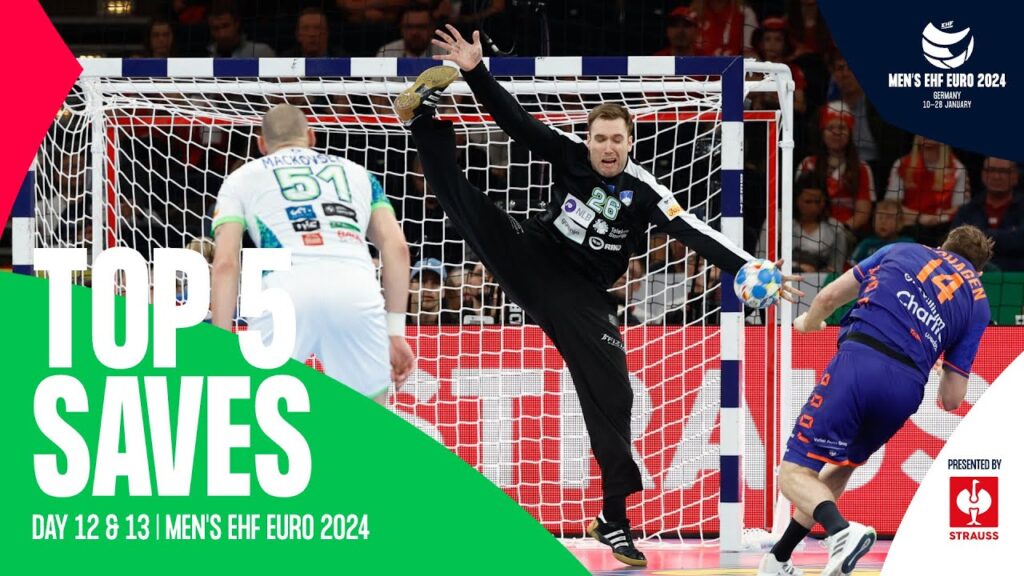 TOP 5 SAVES | Days 12 & 13 | Men's EHF EURO 2024