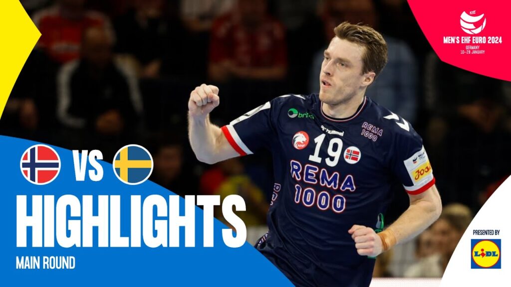 The best way to end the Main Round! | Norway vs. Sweden | Highlights | Men's EHF EURO 2024
