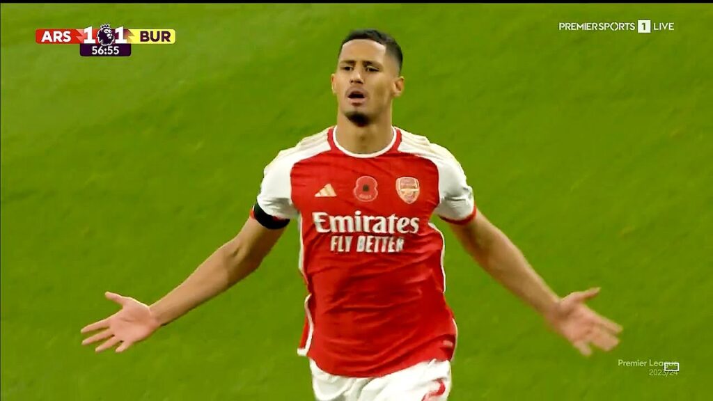 Best Of William Saliba So Far..