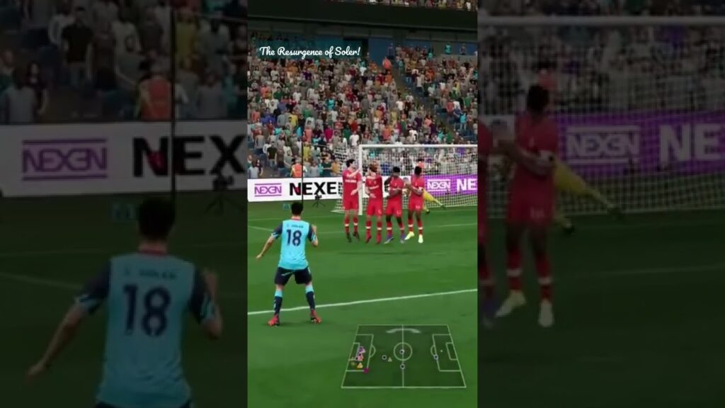 A Crazy Freekick by Carlos Soler TOTW! | FIFA 22 | FUT | Lightning FC by smalik369