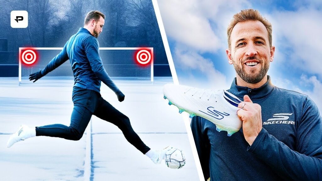 HARRY KANE Shooting Challenge! 🎯 The Secret to the England Captain's finishing 🔥
