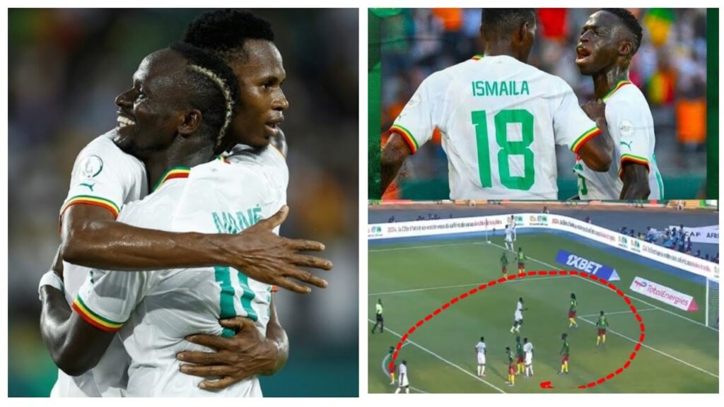 Sadio Mané envoie le Sénégal en huitièmes de finale.. Ismaila Sarr et krepin explosent Cameroun..