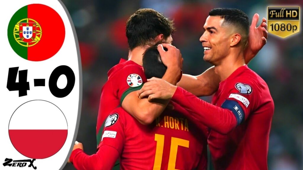 Portugal vs Poland 4-0 • EURO 2024 Qualifiers Highlights & All Goals • Portugal Tadi Malam 2024