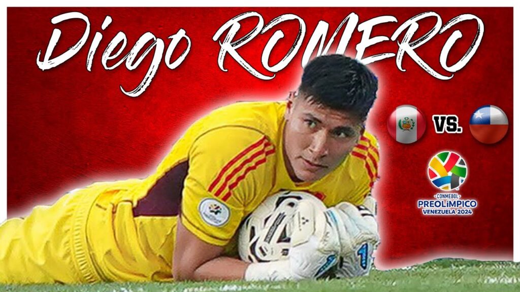 LAS MEJORES ATAJADAS DE DIEGO ROMERO EN EL PERÚ vs CHILE