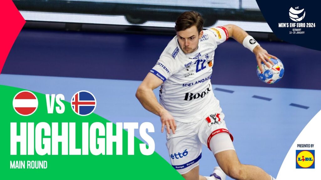 The effort was not enough... | Austria vs. Iceland | Highlights | Men's EHF EURO 2024