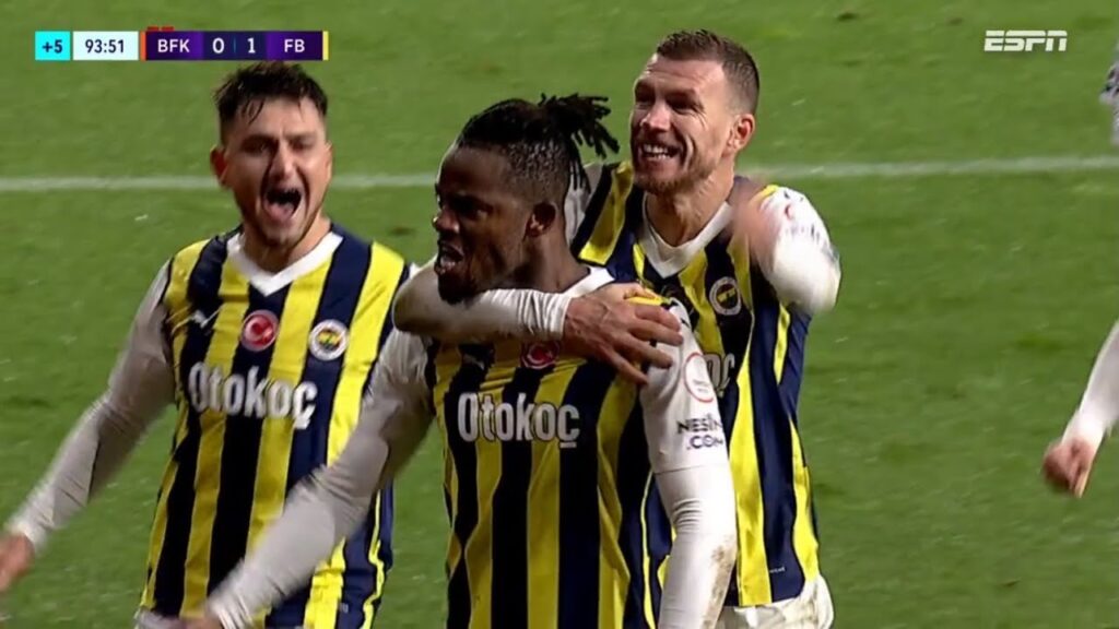 Michy Batshuayi Golü 90'+4 | Başakşehir - Fenerbahçe 0-1 MAÇ ÖZETI | Süper Lig 2023/24