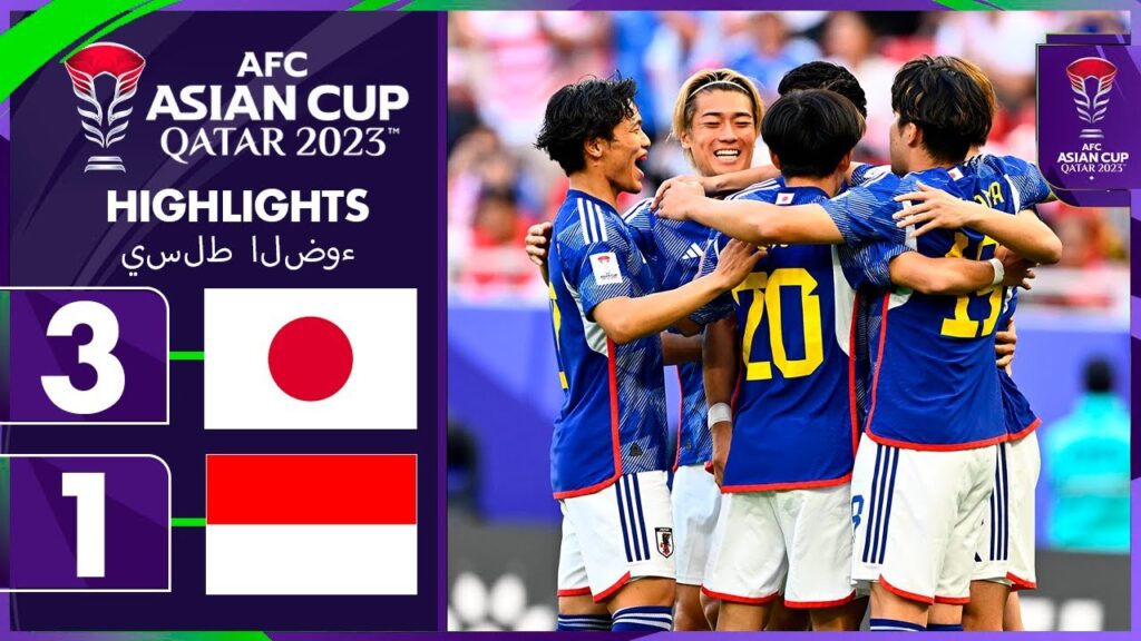 Ayase Ueda Goal | Japan vs Indonesia Highlights | AFC Asian Cup 2023