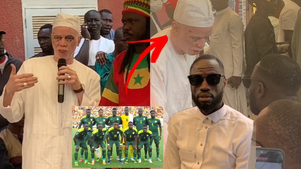 Ndeysane les condeleance de l’équipe nationale du Sénégal 🇸🇳 chez cheikhou kouyaté