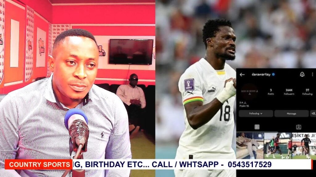 JUST In ‼️ 🚨📢Daniel Amartey has deleted his Black Stars pictures on his Instagram page - 🚨✅TRUE OR