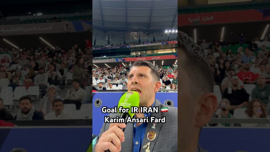 Goal for IR IRAN 🇮🇷Karim Ansari Fard #footballshorts #iran #iranian #asiancup2023 #goal #fardc