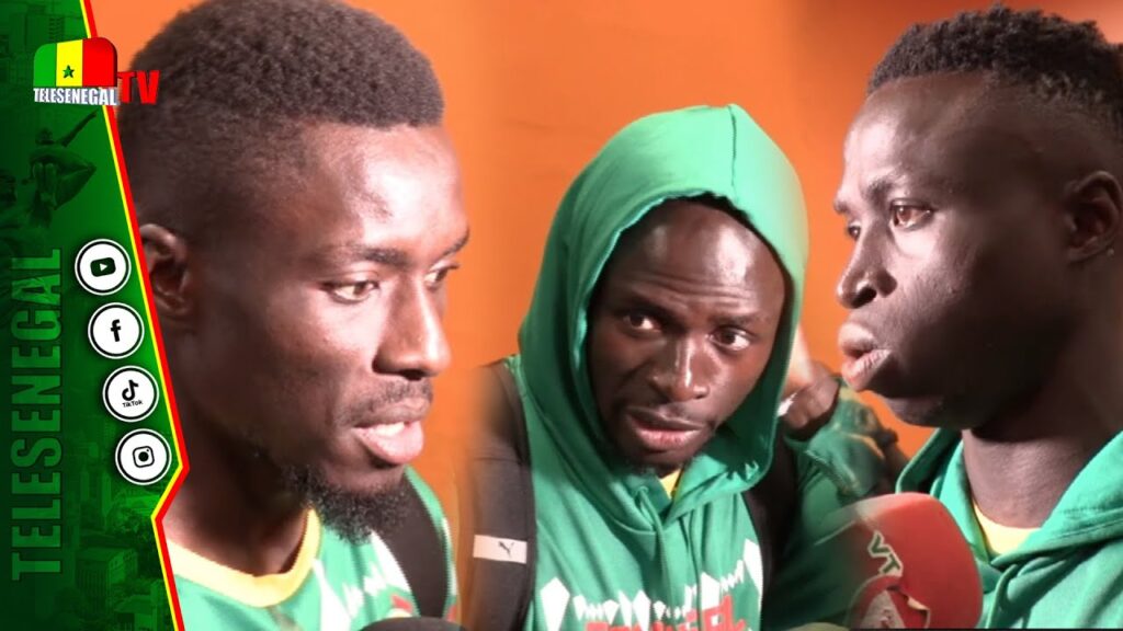 Réactions de Krépin Diatta, Sadio Mané et Gana Guèye après la victoire face à la Guinée