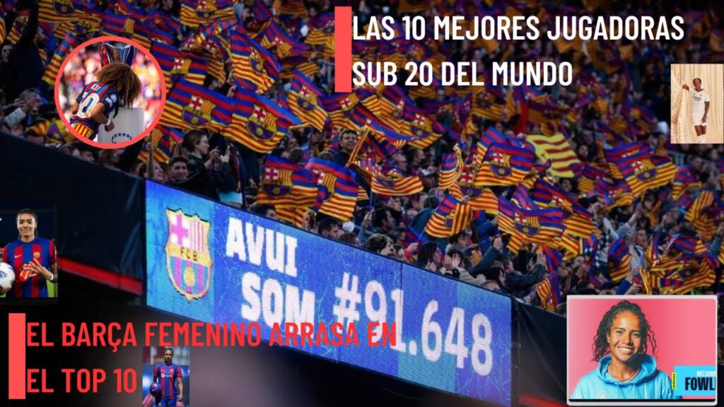Las 10 mejores jugadoras sub20 del mundo/ 4 de 10 son del @FCBarcelona
