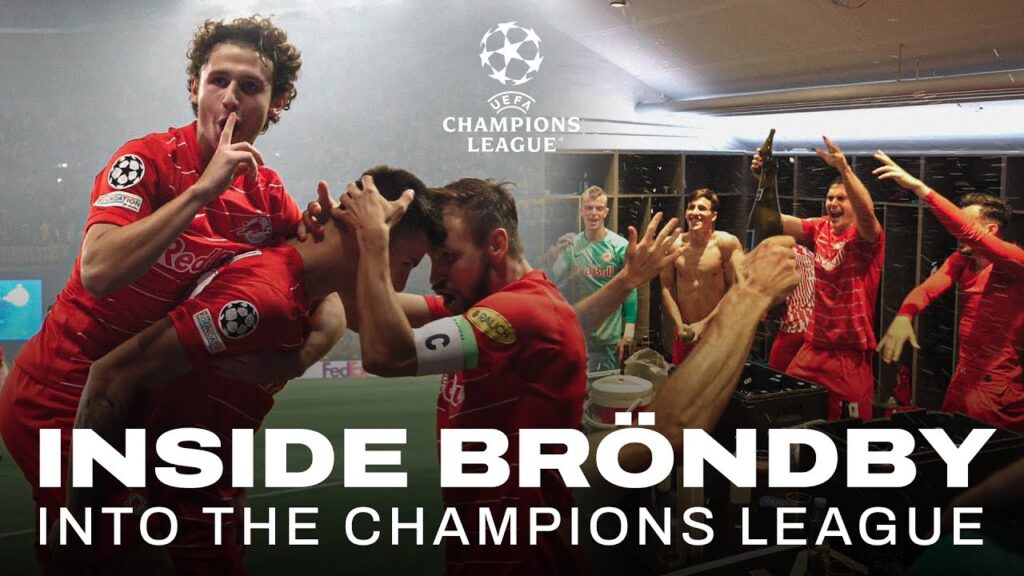 INSIDE MATCHDAY | Bröndby 1-2 Salzburg | UCL Play-off | Goals: Benji Sesko & Brenden Aaronson