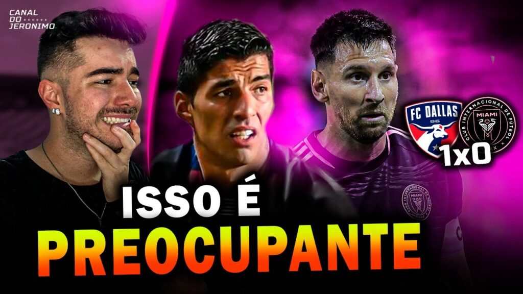 O INTER MIAMI É UMA DECEPÇÃO... Dallas 1x0 Inter Miami