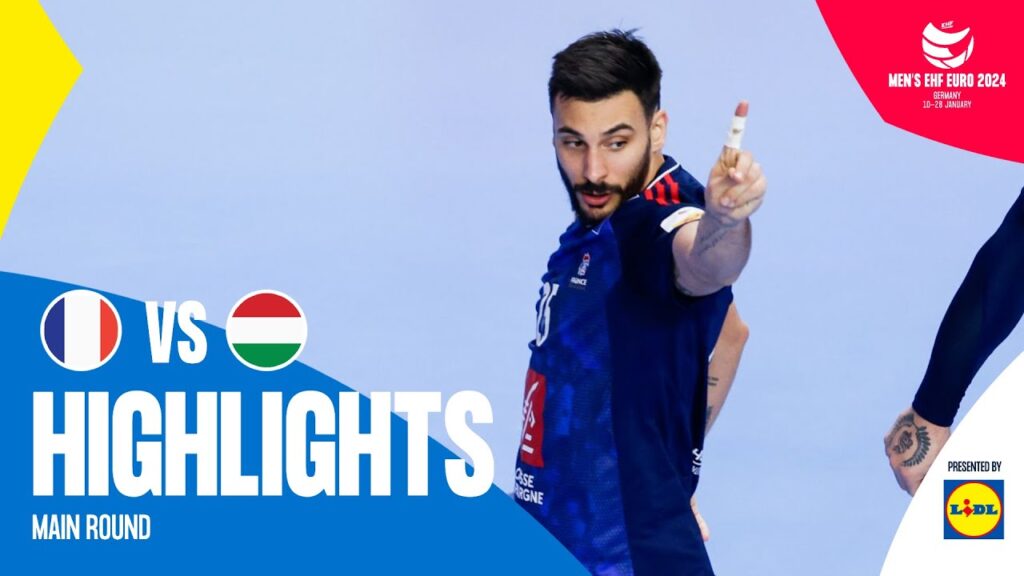 Game over! 🤕 | France vs. Hungary | Highlights | Men's EHF EURO 2024