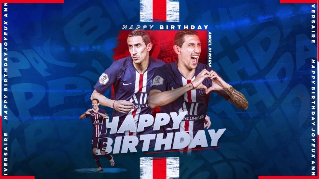 HAPPY BIRTHDAY ANGEL DI MARIA 🎂