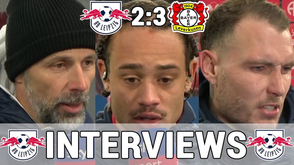 Alle Leipzig Stimmen zum Spiel: Marco Rose, Xavi Simons & David Raum | RB Leipzig 2:3 Leverkusen